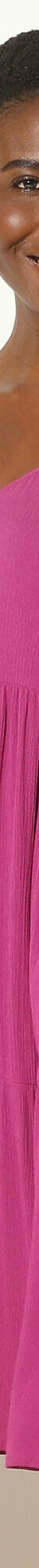 Robe col V courte unie, crépon (violine) Robe col V courte unie, crépon (violine)